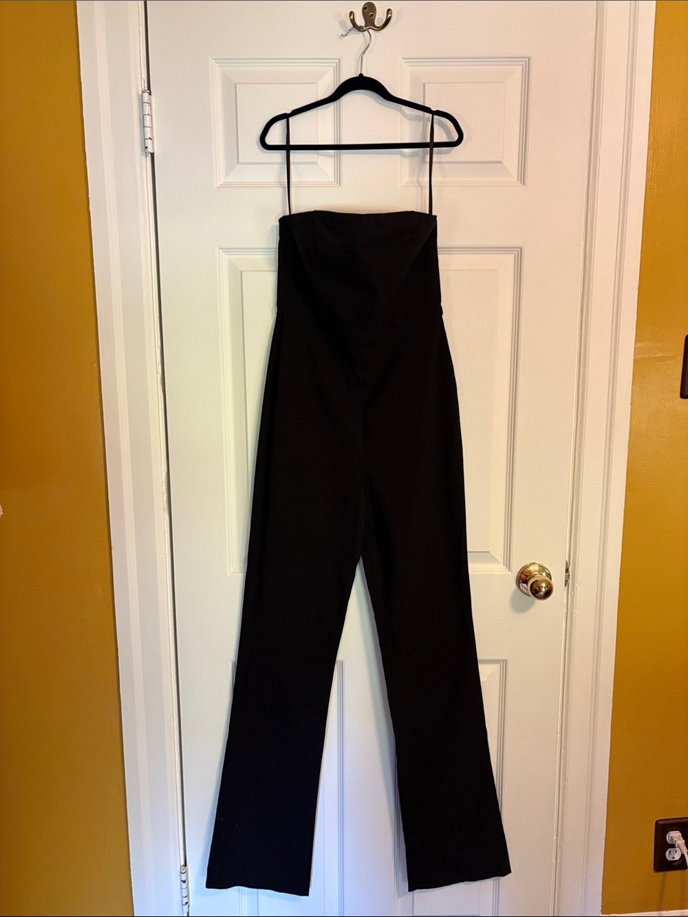 NWT Michel Costello x REVOLVE Black Strapless Wide-Leg Jumpsuit